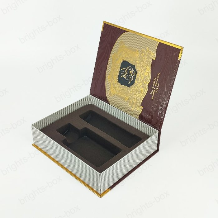 Custom Gold Foil Stamping Paper Boxes with Flexography Printing - Luxury Packaging Solutions