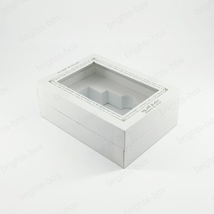 Premium Quality Luxury Rigid Paper Gift Perfume Boxes for Wholesale - Customizable with PVC Window