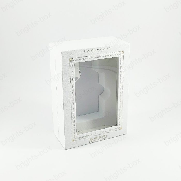 Premium Quality Luxury Rigid Paper Gift Perfume Boxes for Wholesale - Customizable with PVC Window