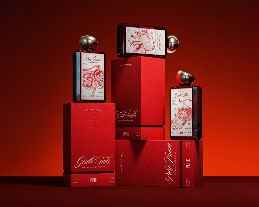 Custom New Year Packing Box Snake Perfume Gift Box
