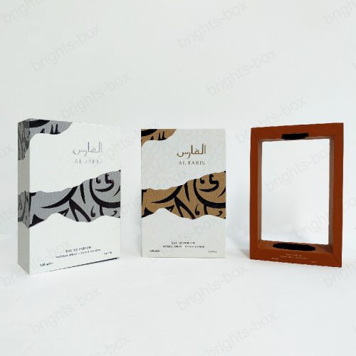 High-Quality Custom cardboard Special paper packaging gift luxury Rigid box For Perfume Oil