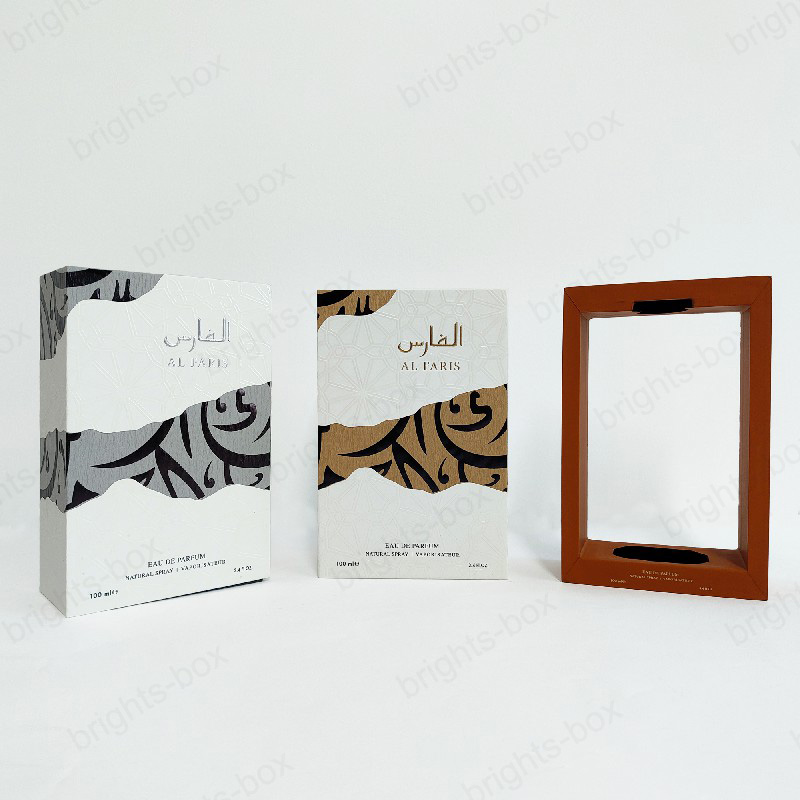 High-Quality Custom cardboard Special paper packaging gift luxury Rigid box For Perfume Oil