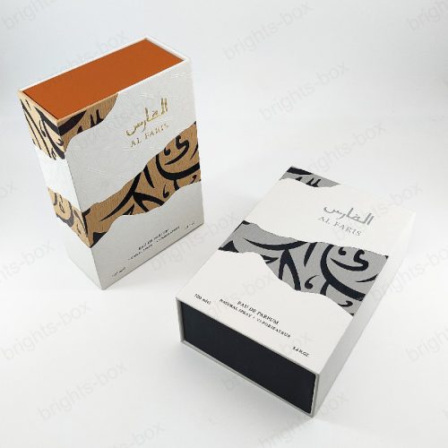 High-Quality Custom cardboard Special paper packaging gift luxury Rigid box For Perfume Oil