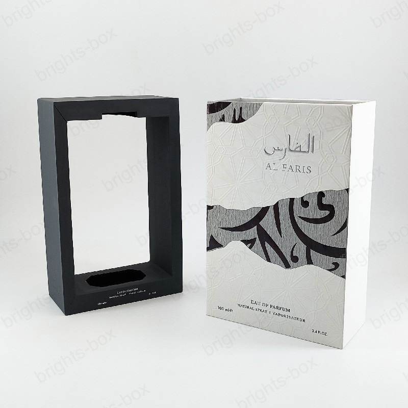 High-Quality Custom cardboard Special paper packaging gift luxury Rigid box For Perfume Oil
