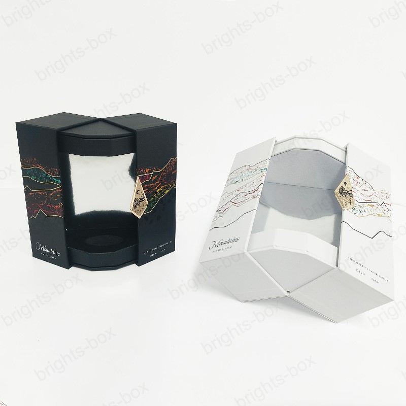 Wholesale Custom Luxury Paper Packaging | China Bulk Rigid Double- door Boxes, Perfume & Cosmetics Boxes Supplier