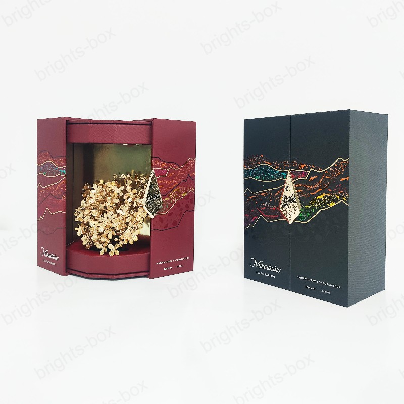 Wholesale Custom Luxury Paper Packaging | China Bulk Rigid Double- door Boxes, Perfume & Cosmetics Boxes Supplier