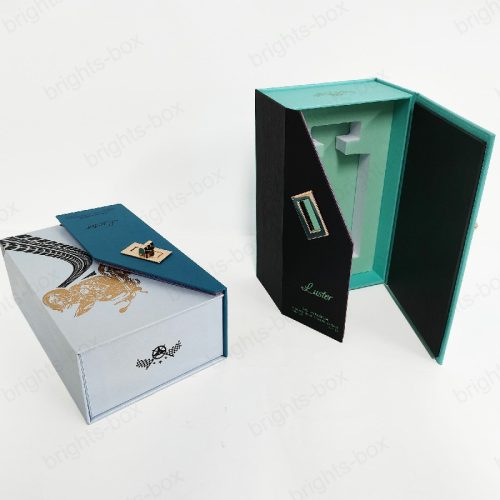Wholesale OEM ODM Custom Hardware Rigid Perfume Boxes - Luxury Cosmetic Fragrance Packaging | Hangzhou Bright