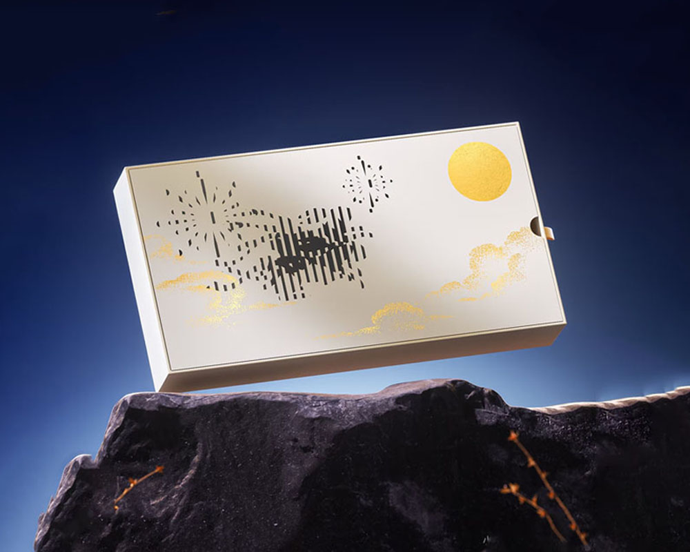 New Design Laser Cutting Drawing Hardboard Box