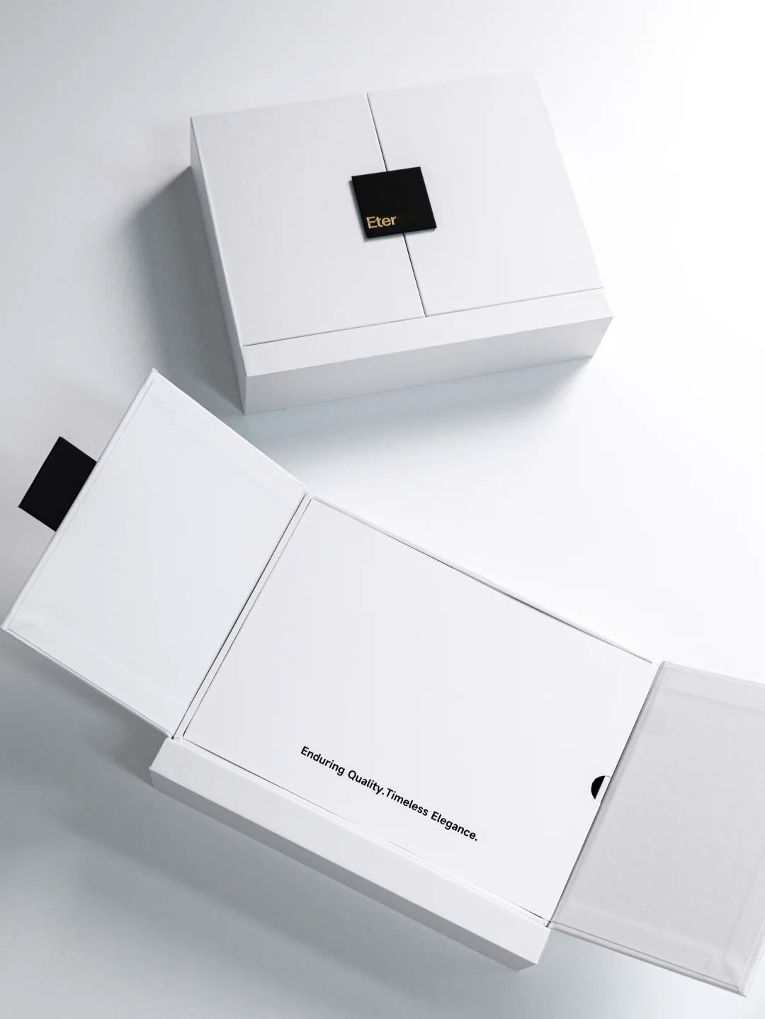 Wholesale Premium White Double Open Magnetic Rigid Gift Box Factory Custom Logo Luxury Cosmetic Jewelry Perfume Paper Packaging Box