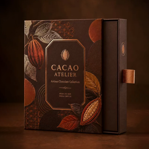 Custom High-Quality Chocolate Paper Packaging Luxury Eco-friendly food-grade Gift Boxes